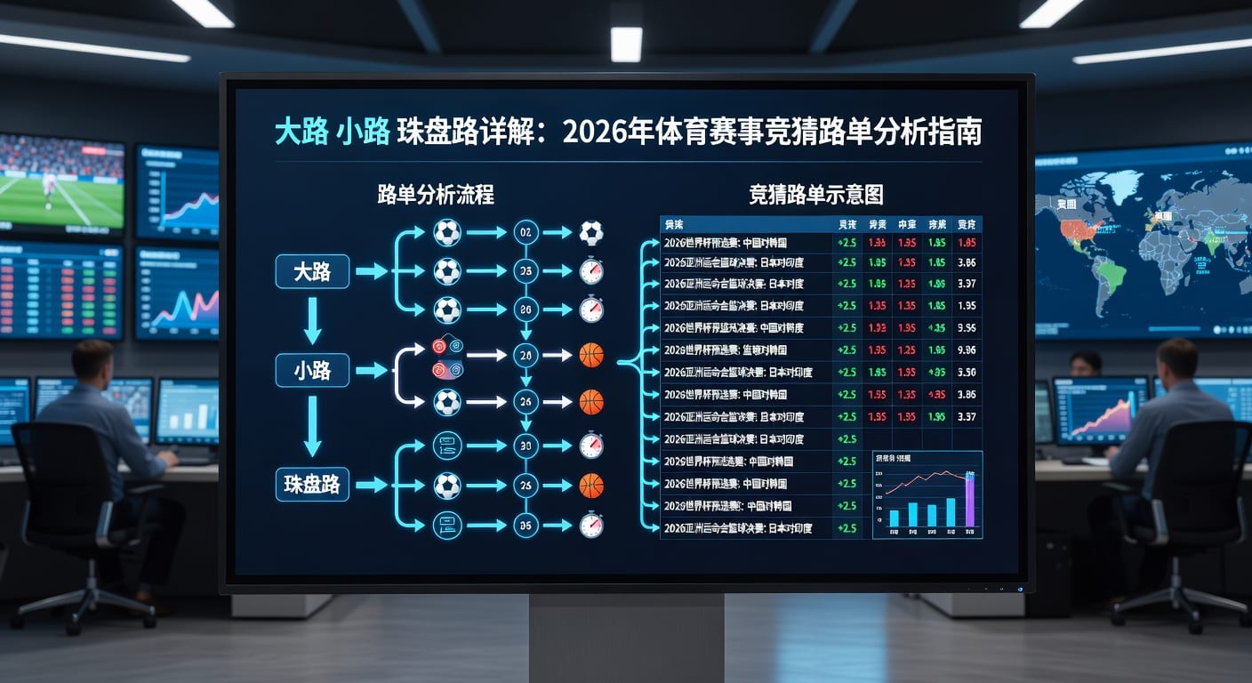 大路 小路 珠盘路解析｜走势判断与实战观察