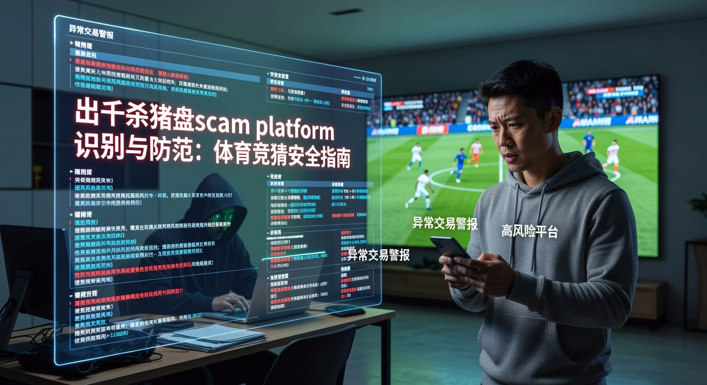 出千 杀猪盘 scam platform 识别与风险拆解