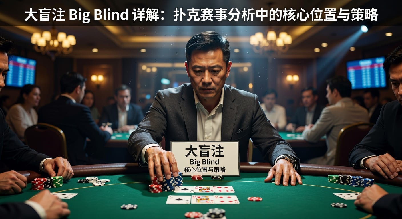 大盲注 big blind 实战理解与投注技巧