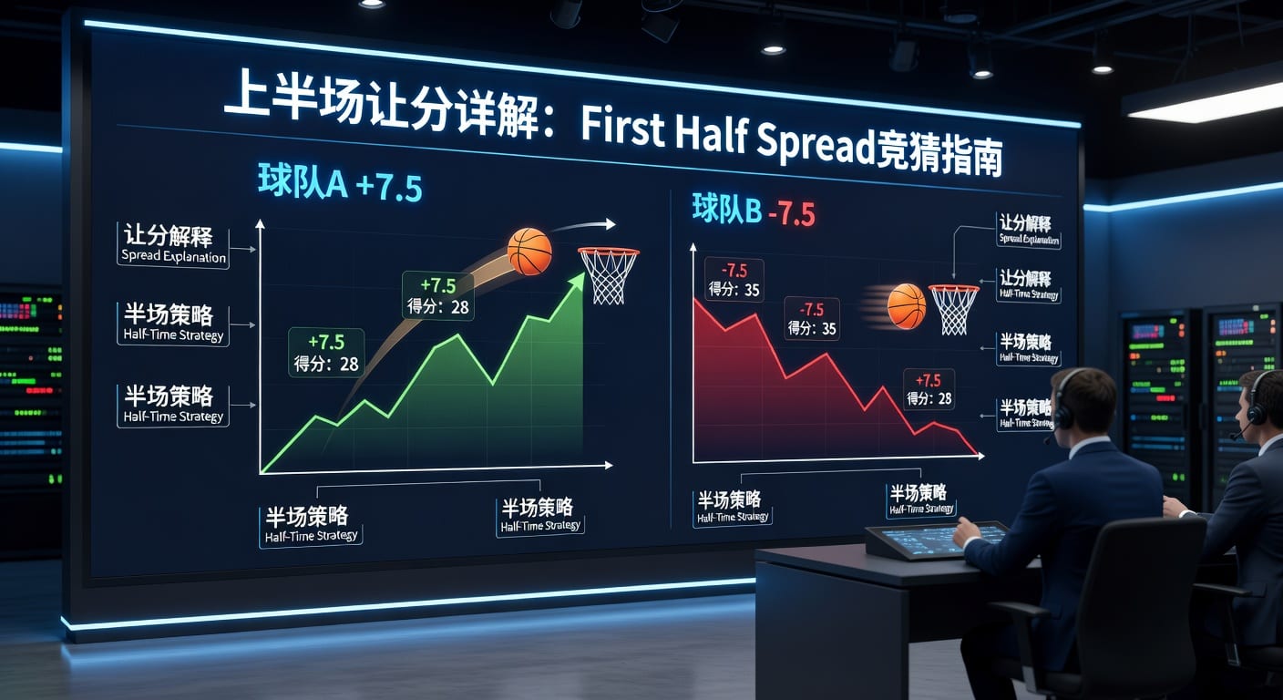 上半场让分 first half spread｜赔率体育官网实战解析